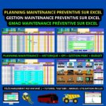 Gestion de Maintenance Préventive sur Excel | Tableaux de bord KPI | GMAO excel