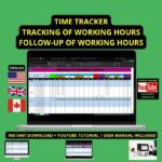 Daily Time Tracking, Schedules & Break Management | Tracking Work Hours in Excel