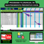 Gestión del mantenimiento preventivo en Excel | Planificación del mantenimiento en Excel – Image 3