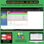 Excel-Aktionsplan | Aufgabenliste | To-Do-Liste | Professioneller Aktionsplan – Image 3
