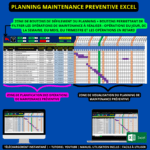 Gestion de maintenance préventive sur Excel | Planning Maintenance Excel – Image 4