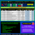 Gestion de maintenance préventive sur Excel | Planning Maintenance Excel – Image 5