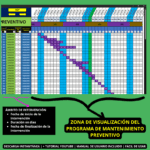 Gestión del mantenimiento preventivo en Excel | Planificación del mantenimiento en Excel – Image 6