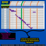 Gestion de maintenance préventive sur Excel | Planning Maintenance Excel – Image 6