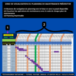 Gestion de maintenance préventive sur Excel | Planning Maintenance Excel – Image 7