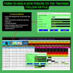 Management and tracking/formations of employee training and certifications in Excel – Image 7